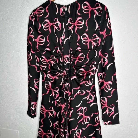 Sfera Collection Black and Pink Dress - Picture 4 of 9